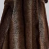 Manteau en fausse fourrure Agyness Brown
