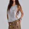 Mini-jupe Mirielle en cuir synthétique