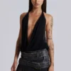Mini-jupe Odile en simili cuir et simili daim