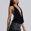 Mini-jupe Odile en simili cuir et simili daim