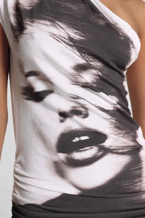Mini-robe asymétrique Eris