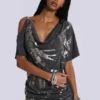 Mini-robe asymétrique Sky