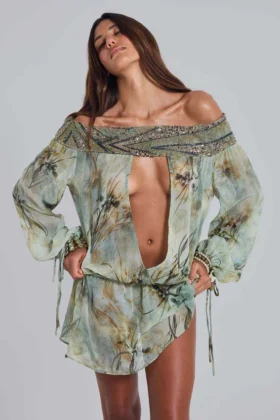 Mini-robe Breccia ornée