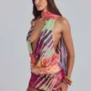 Mini-robe dos nu Kalmia