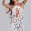 Mini-robe en crochet patchwork Verbena
