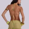 Mini-robe en crochet perlée Kuuma