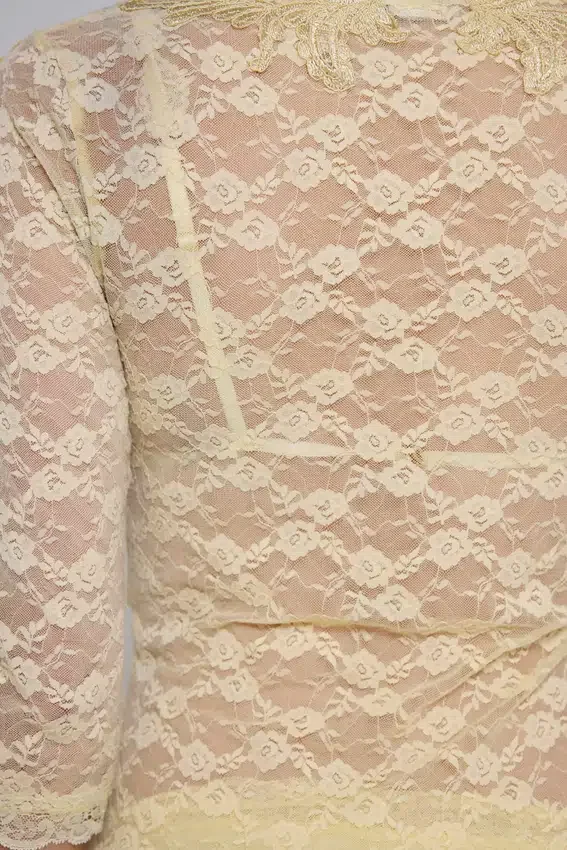 Mini-robe en dentelle Ottilie