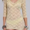 Mini-robe en dentelle Ottilie