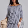 Mini-robe en jersey à franges « Ophidian »