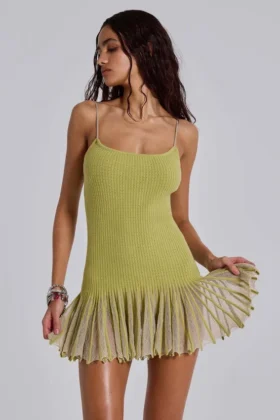 Mini-robe en maille Isen