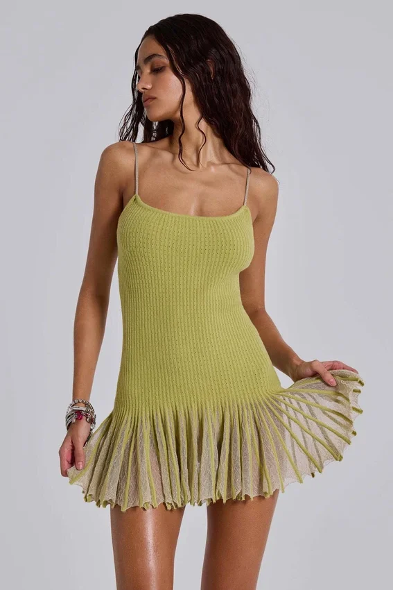 Mini-robe en maille Isen