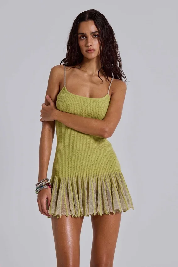 Mini-robe en maille Isen