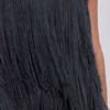 Mini-robe à franges et dos nu « Vadra »