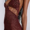 Mini-robe à lacets Rhyxa