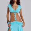 Mini-robe Oceya à découpes