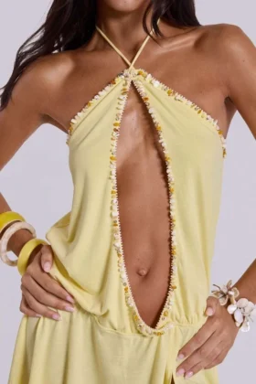 Mini-robe ornée Zuma