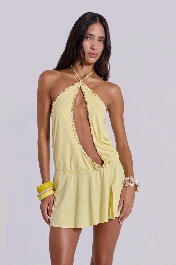 Mini-robe ornée Zuma