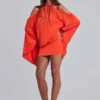 Mini-robe tropicale ornée Alula