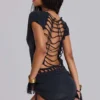 Mini-robe Voraz en macramé