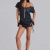 Mini-robe Voraz en macramé
