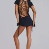 Mini-robe Voraz en macramé