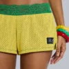 Mini-short Amerela Airtex