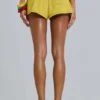 Mini-short Amerela Airtex