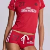 Mini-short de football « Not Your Cheerleader »