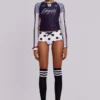 Mini-short de football à pois n° 13