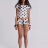 Mini-short de football à pois n° 13