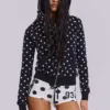 Mini-short de football à pois n° 13