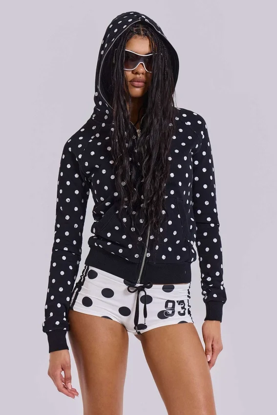 Mini-short de football à pois n° 13