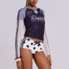 Mini-short de football à pois n° 13