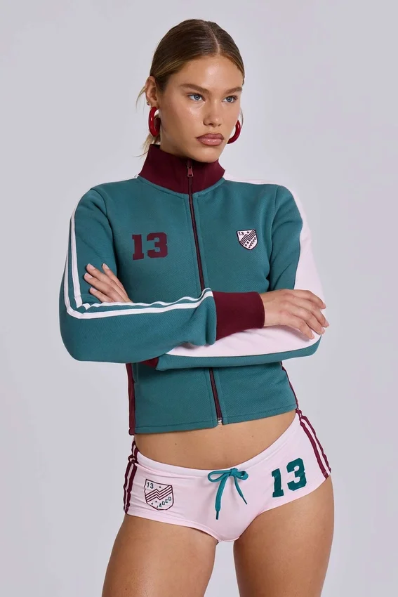 Mini-short de football rose n° 13