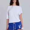 Mini-short de jogging Cleo en bleu