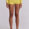 Mini-short en velours « Lemon »