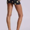 Mini-short Lola à pois avec ceinture rabattable