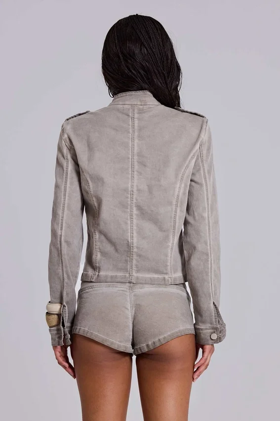 Mini-short Rebel Military couleur argile
