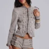 Mini-short Rebel Military couleur argile