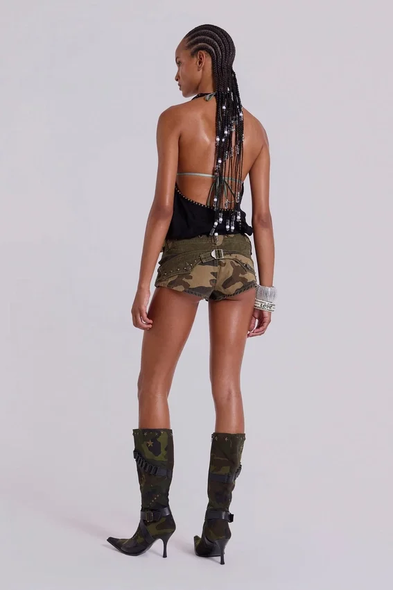 Mini-short Trooper Camo