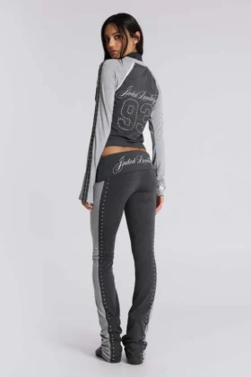 Pantalon bootcut sport Rynna à revers