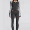 Pantalon bootcut sport Rynna à revers