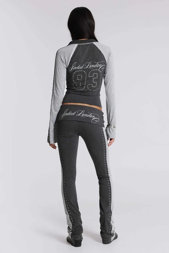 Pantalon bootcut sport Rynna à revers