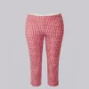 Pantalon capri de bain à carreaux Freda