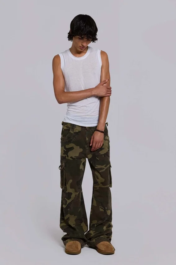 Pantalon cargo Camo Trooper