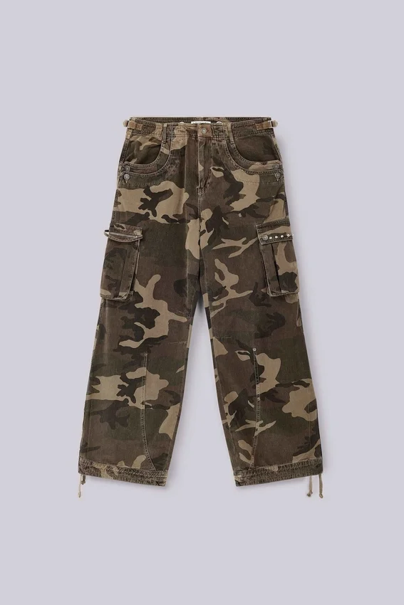 Pantalon cargo Camo Trooper