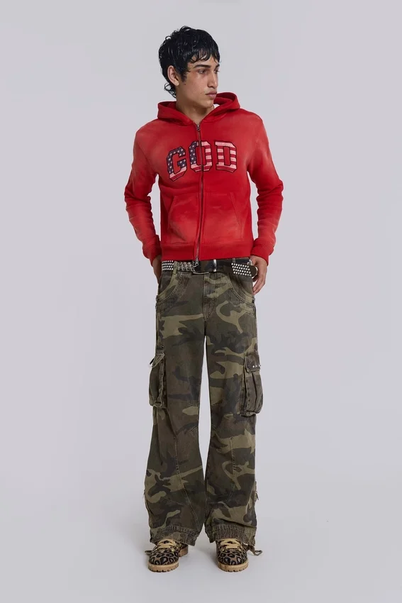 Pantalon cargo Camo Trooper