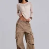 Pantalon cargo « Carpenter » clouté