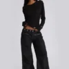 Pantalon cargo clouté Corvi