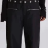 Pantalon cargo clouté Corvi